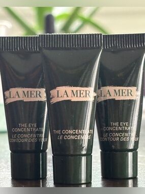 La Mer Trio, Eye Concentrate (2) & The Concentrate (1), 3ml Mini Travel Size